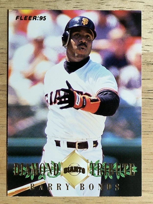 1995 Fleer Update Diamond Tribute #3 Barry Bonds