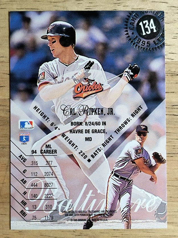 1995 Leaf #134 Cal Ripken
