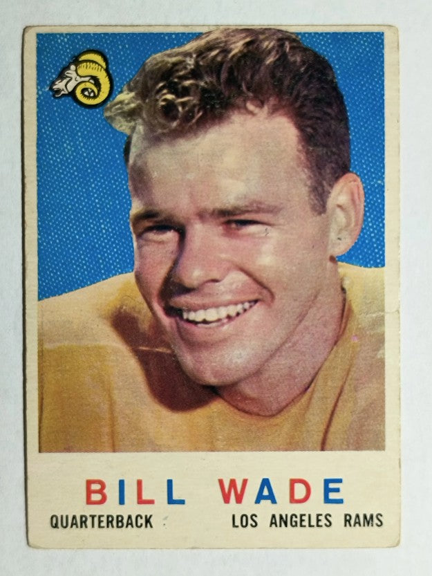 1959 Topps #110 Bill Wade (GOOD)
