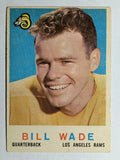 1959 Topps #110 Bill Wade (VGEX)