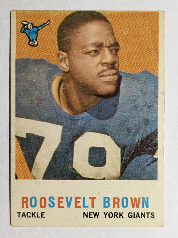 1959 Topps #114 Roosevelt Brown (VGEX)