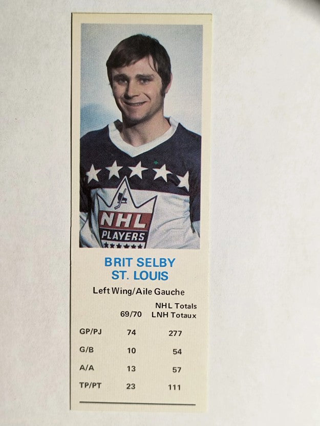 1970-71 Dad's Cookies #121 Brit Selby (MINT)