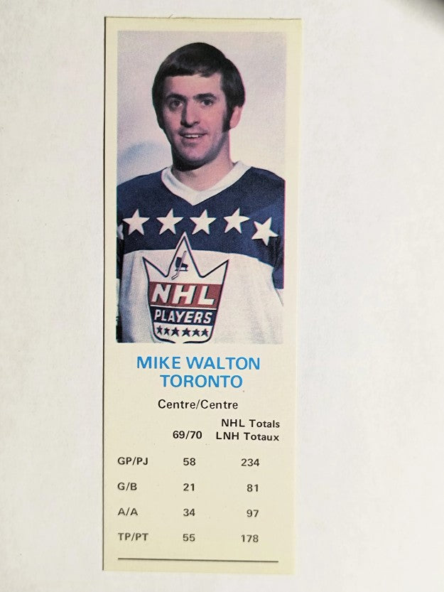 1970-71 Dad's Cookies #136 Mike Walton (MINT)