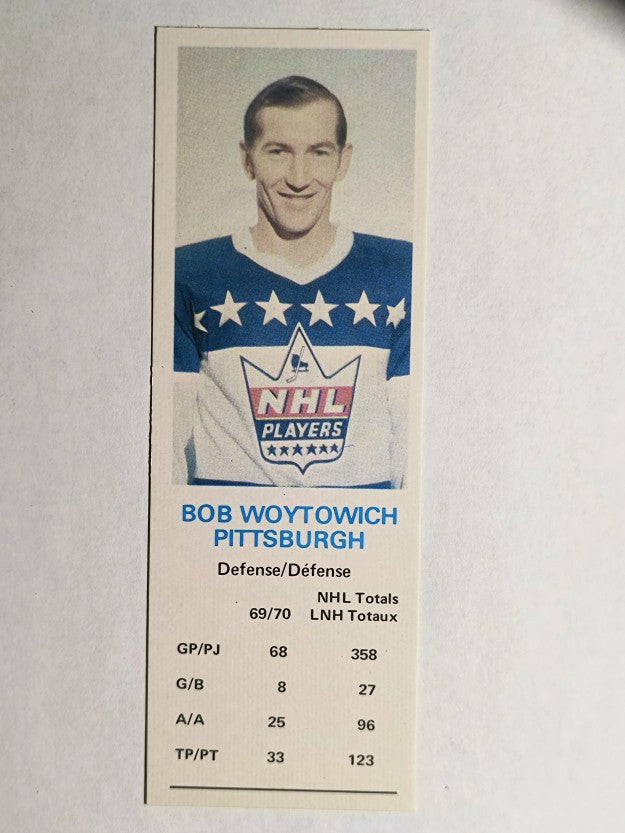 1970-71 Dad's Cookies #144 Bob Woytowich (NMMT)