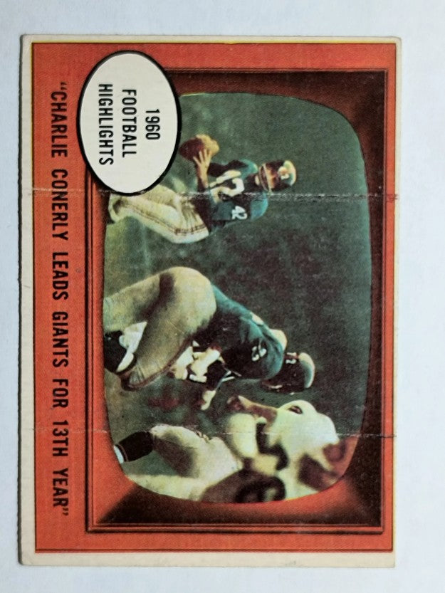 1961 Topps #94 Charley Conerly IA (VGEX)