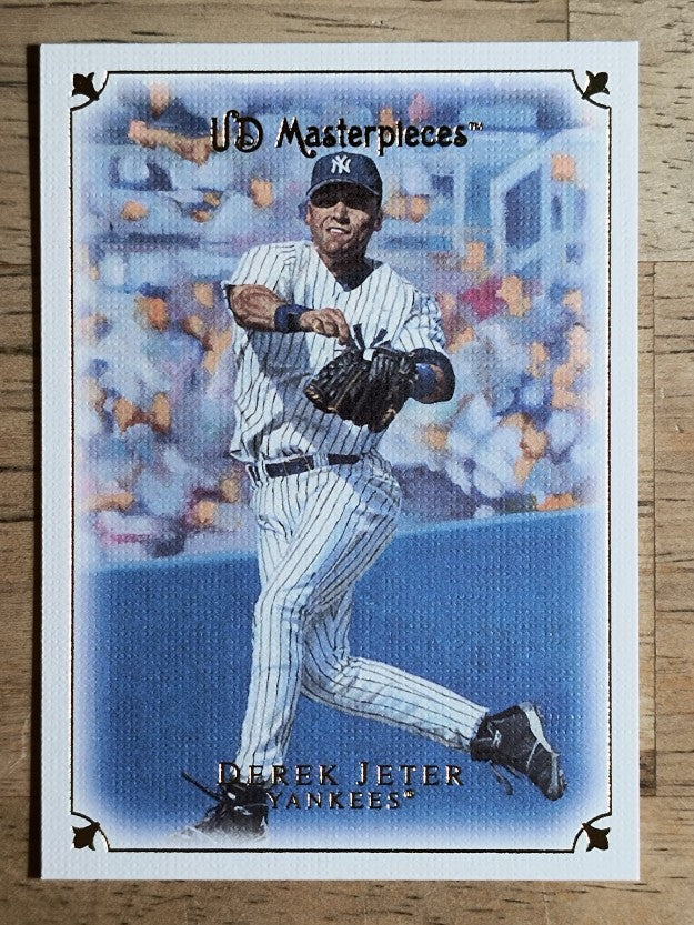 2007 UD Masterpieces #30 Derek Jeter