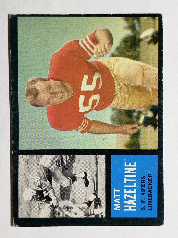 1962 Topps #160 Matt Hazeltine (EX)