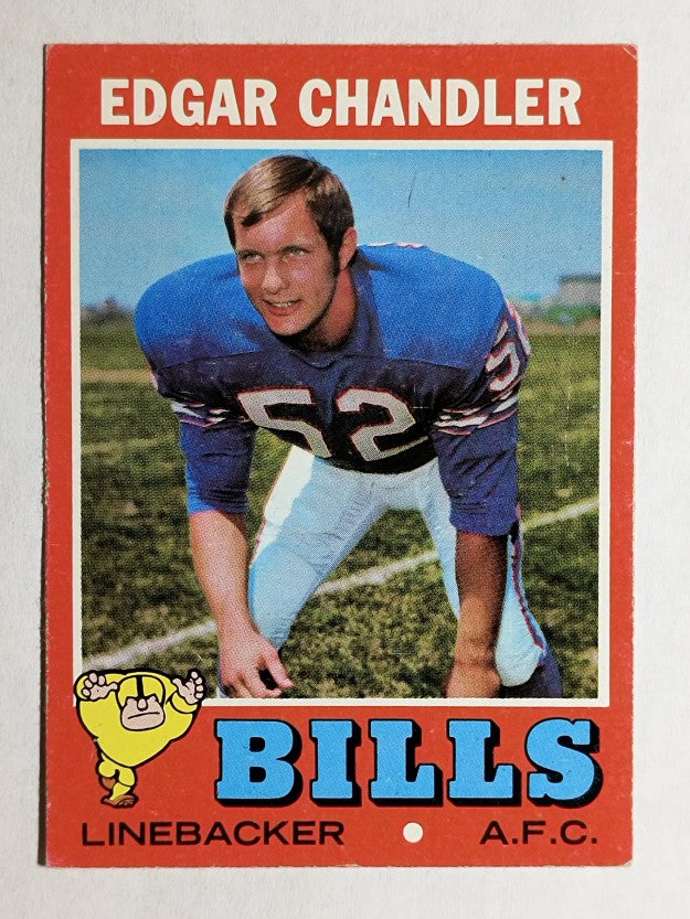 1971 Topps #86 Edgar Chandler RC (EX)