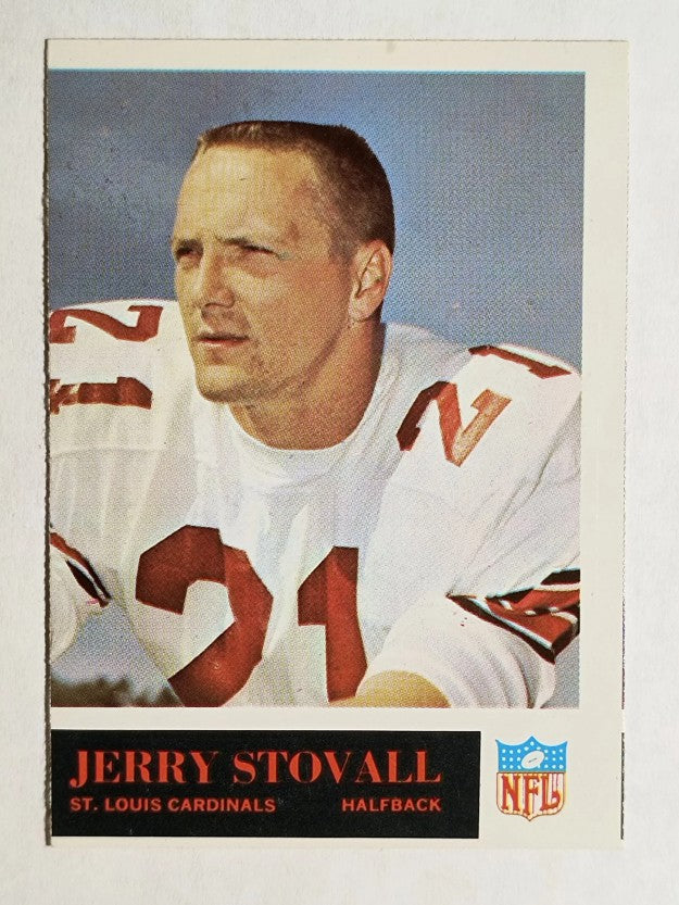1965 Philadelphia #166 Jerry Stovall RC (VGEX)