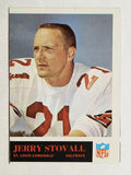 1965 Philadelphia #166 Jerry Stovall RC (VGEX)