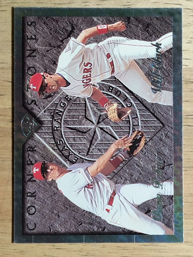 1995 Leaf Cornerstones #5 Will Clark/Dean Palmer