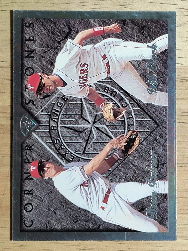 1995 Leaf Cornerstones #5 Will Clark/Dean Palmer