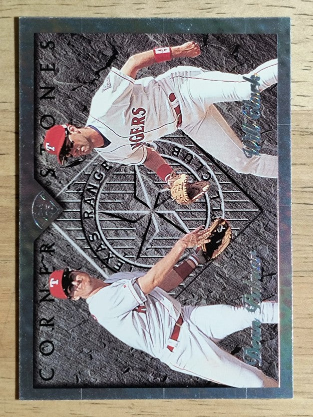 1995 Leaf Cornerstones #5 Will Clark/Dean Palmer