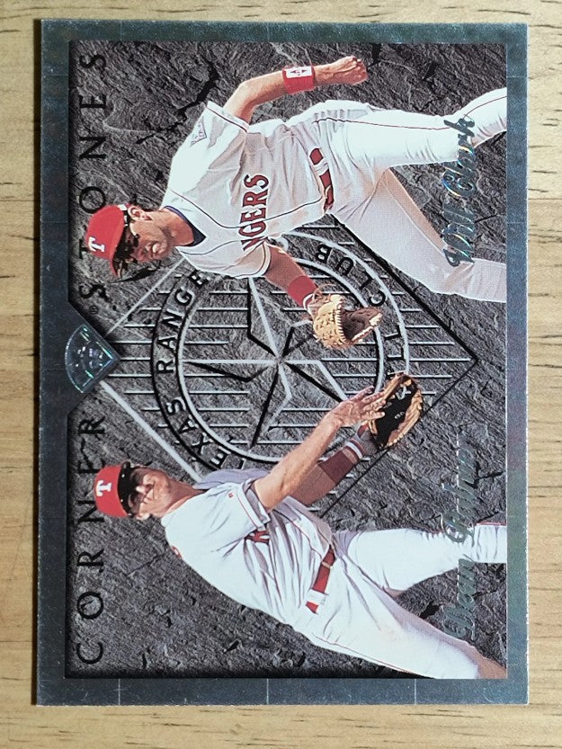 1995 Leaf Cornerstones #5 Will Clark/Dean Palmer