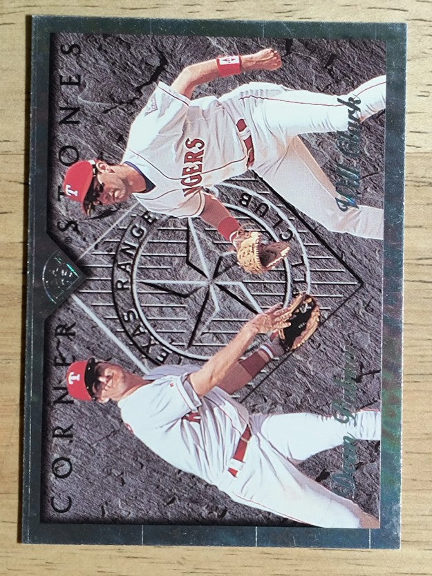 1995 Leaf Cornerstones #5 Will Clark/Dean Palmer