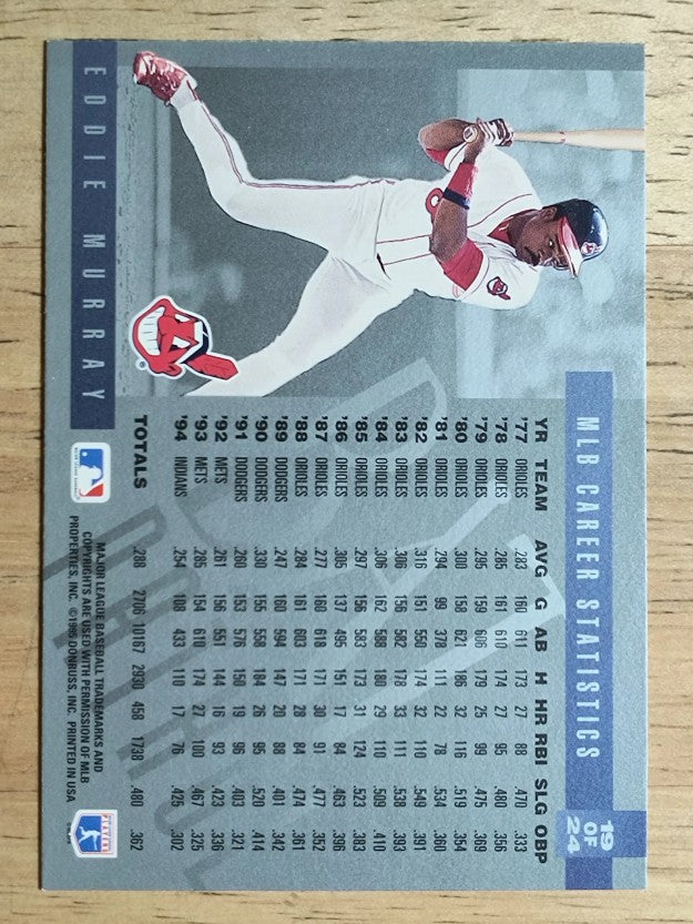 1995 Leaf Limited Bat Patrol #19 Eddie Murray