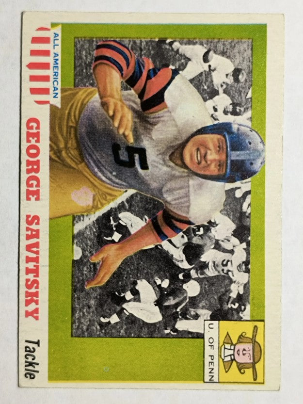 1955 Topps All American #43 George Savitsky (EXMT)