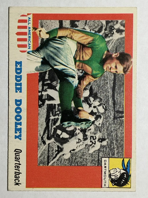 1955 Topps All American #54 Edwin Dooley SP RC (VGEX)