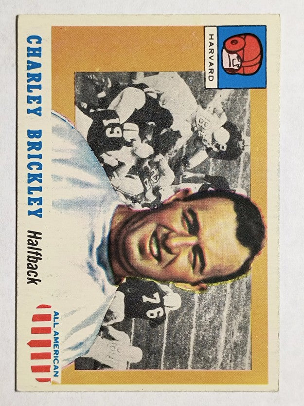 1955 Topps All American #61 Charles Brickley SP RC (VGEX)