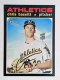 2020 Topps Heritage #50 Chris Bassitt