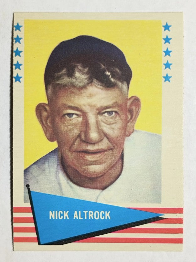 1961 Fleer #3 Nick Altrock (EX)