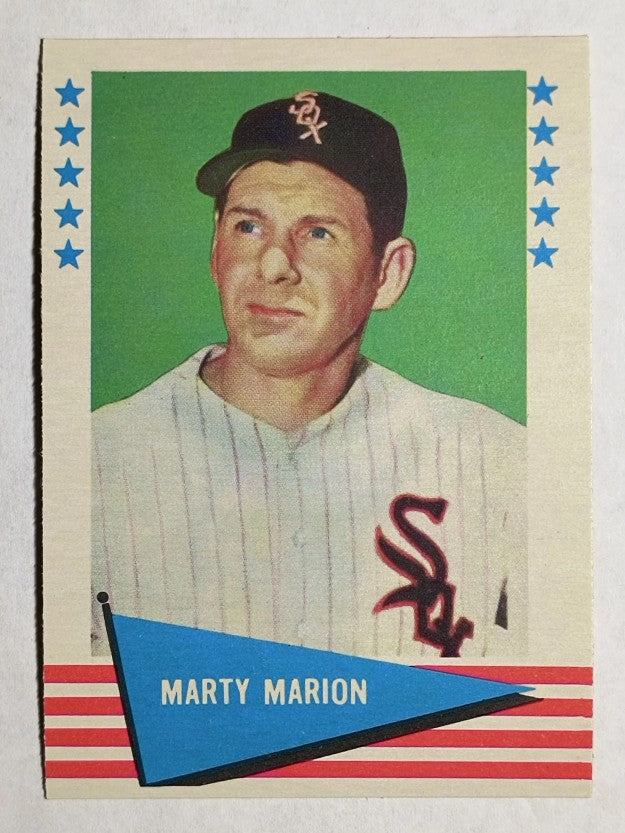 1961 Fleer #58 Marty Marion (NMMT)