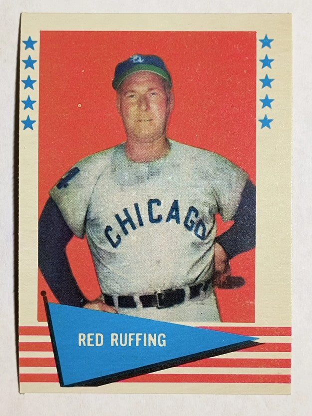 1961 Fleer #74 Red Ruffing (EXMT)