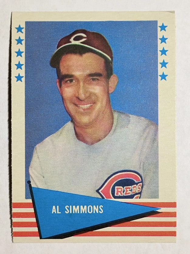 1961 Fleer #77 Al Simmons (NMMT)