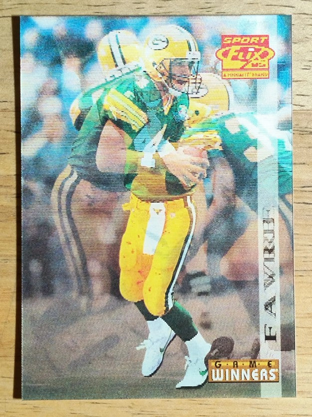 1995 Sportflix #157 Brett Favre GW