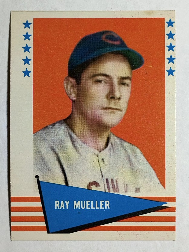 1961 Fleer #128 Ray Mueller (EXMT)