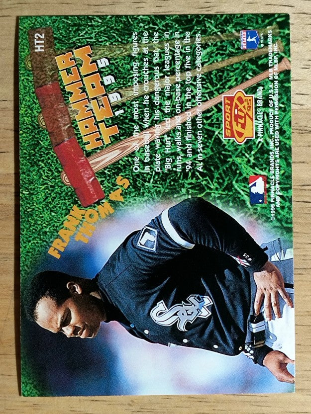 1995 Sportflix Hammer Team #HT2 Frank Thomas