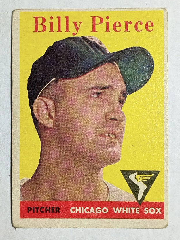 1958 Topps #50A Billy Pierce WT (VGEX)