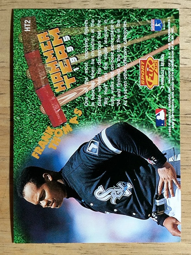 1995 Sportflix Hammer Team #HT2 Frank Thomas