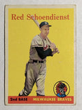 1958 Topps #190 Red Schoendienst (VG)