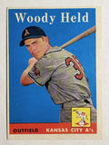 1958 Topps #202 Woody Held RC (EXMT)