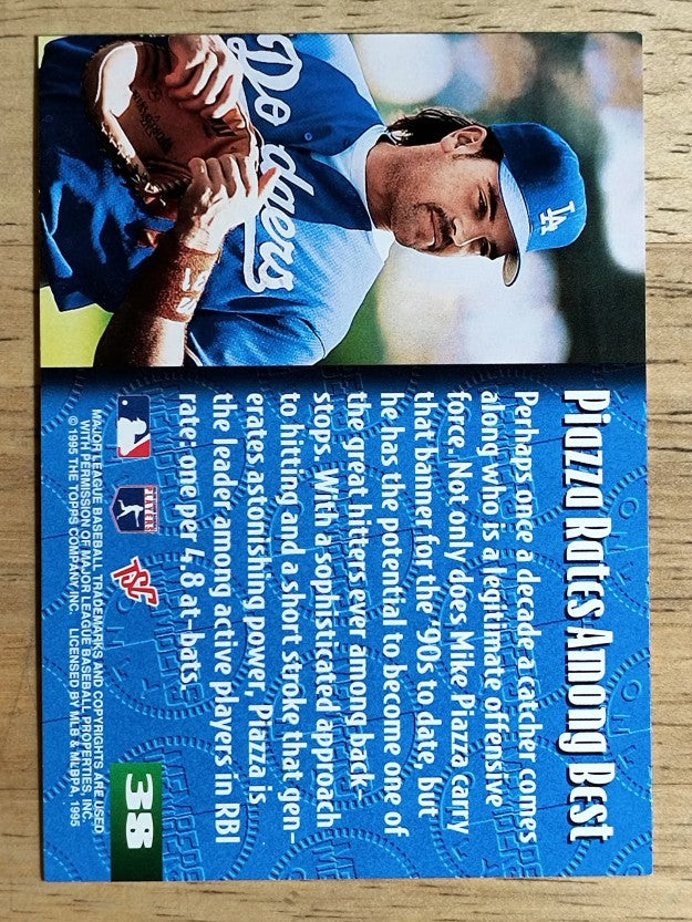 1995 Stadium Club Members Only 50 #38 Mike Piazza