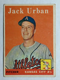 1958 Topps #367 Jack Urban RC (VGEX)