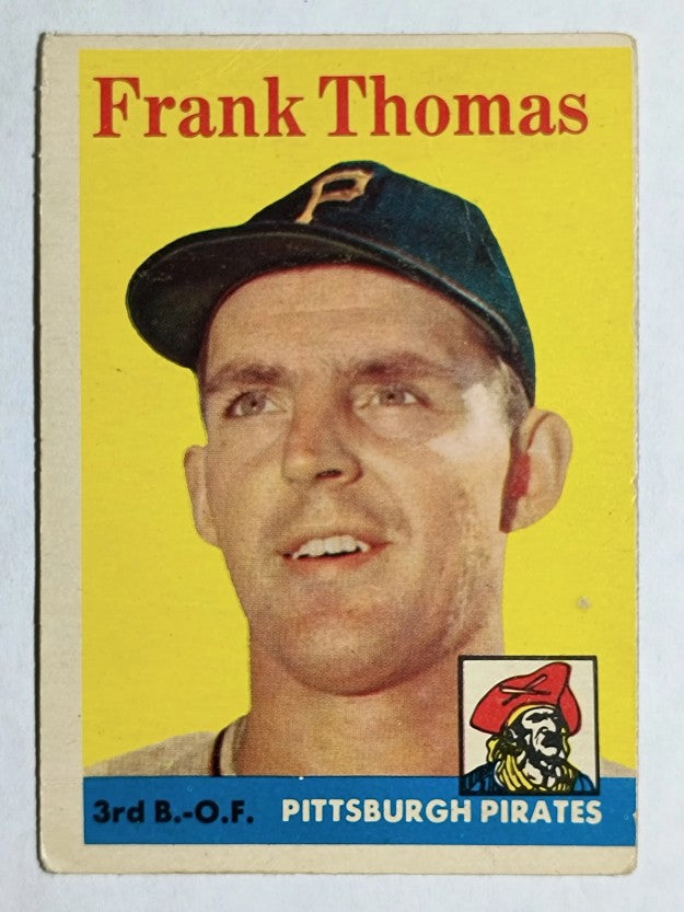 1958 Topps #409 Frank Thomas (GOOD)