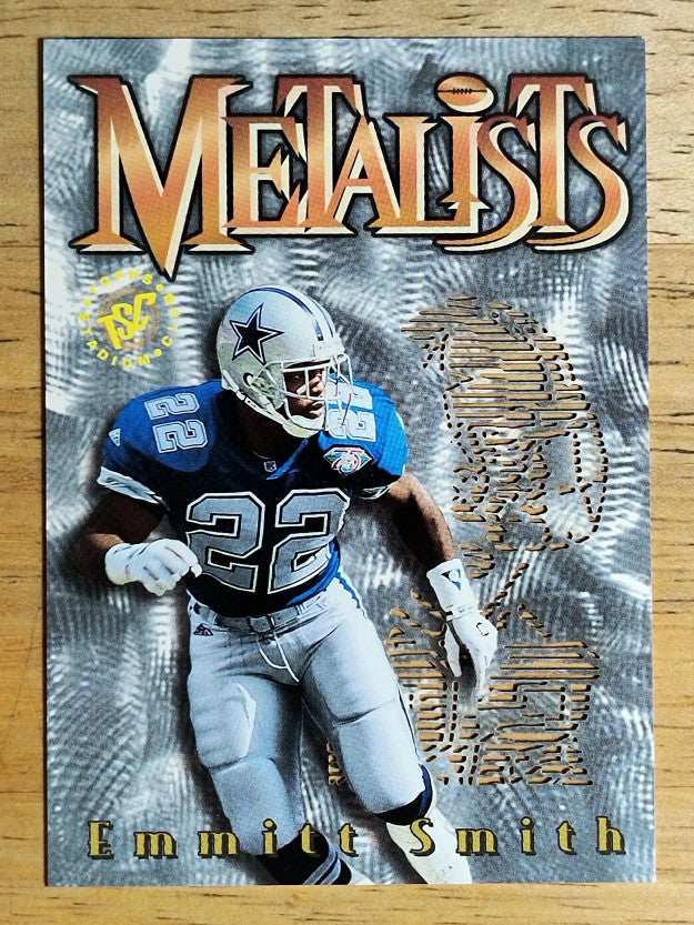 1995 Stadium Club Metalists #M5 Emmitt Smith