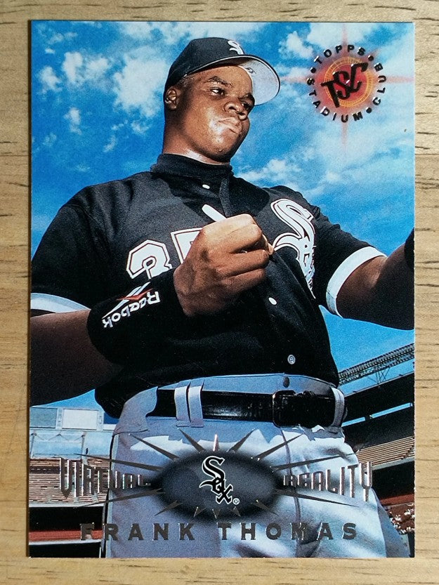1995 Stadium Club Virtual Reality #209 Frank Thomas