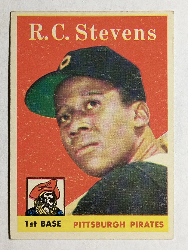 1958 Topps #470 R.C. Stevens RC (VG)