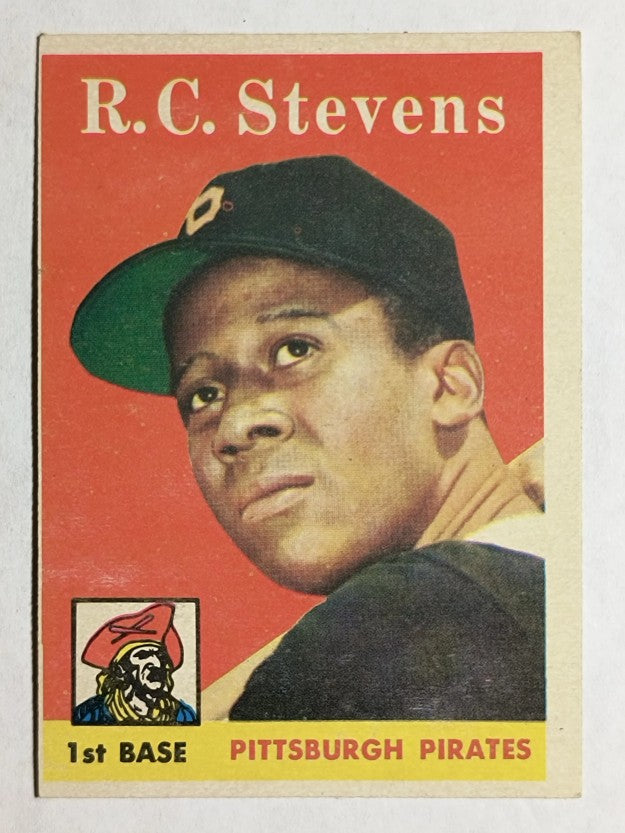 1958 Topps #470 R.C. Stevens RC (EX)