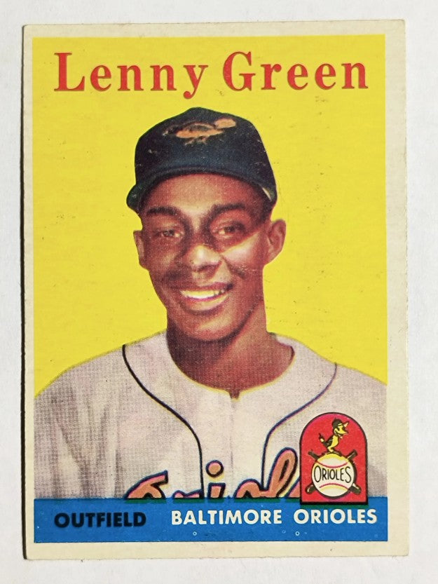 1958 Topps #471 Lenny Green RC (EXMT)