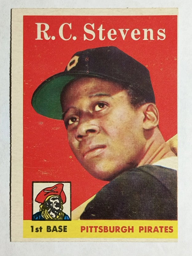 1958 Topps #470 R.C. Stevens RC (EX)