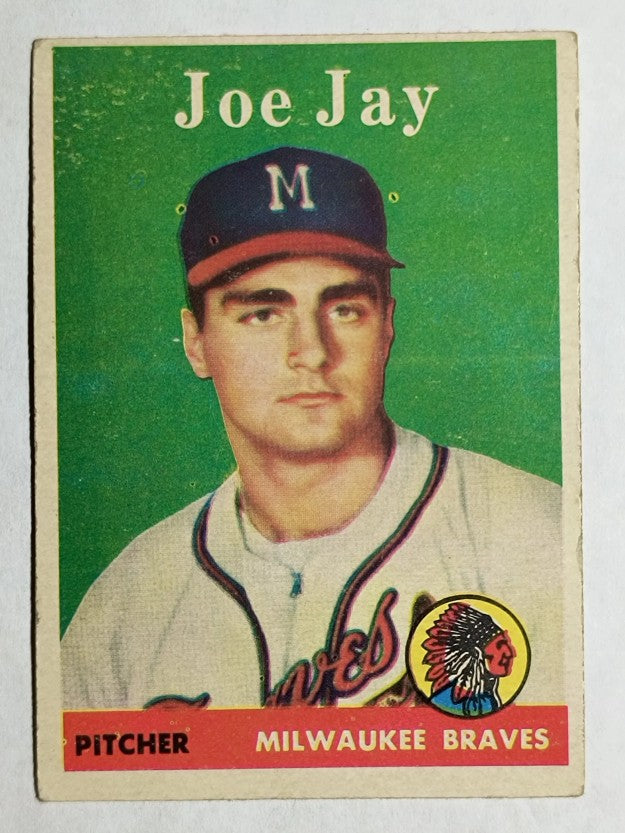 1958 Topps #472 Joey Jay (EX)