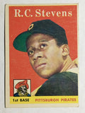 1958 Topps #470 R.C. Stevens RC (VG)