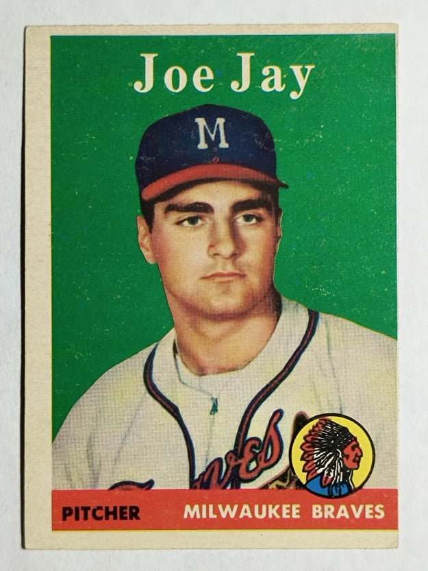 1958 Topps #472 Joey Jay (EX)