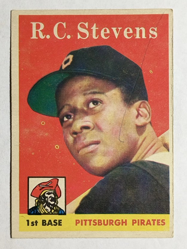 1958 Topps #470 R.C. Stevens RC (VG)