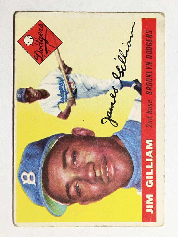 1955 Topps #5 Jim Gilliam (VG)