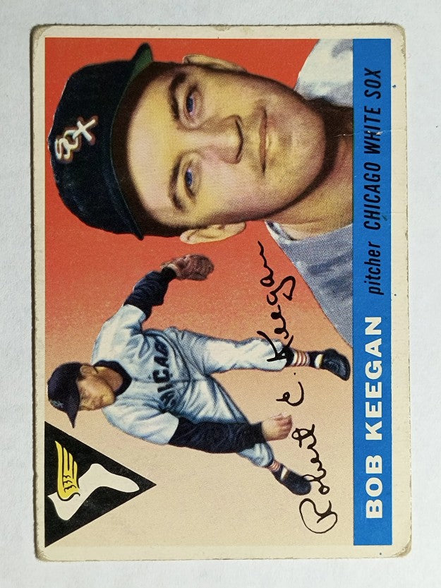 1955 Topps #10 Bob Keegan (VG)